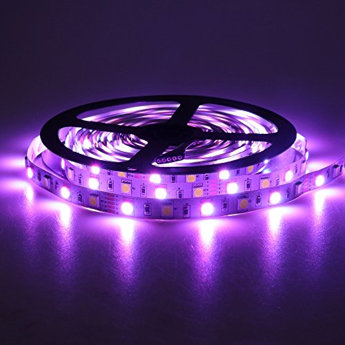 LEDENET Super Bright LED RGBW Strip Lights 5050 12V 5M 300LEDs RGB White Flexible Lighting