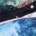 ENCOFT 3D Galaxy Bedding Sets Full Size for Teen Kids, Galaxy Duvet Cover/Comforter Cover 4-Piece (Galaxy A, Full)