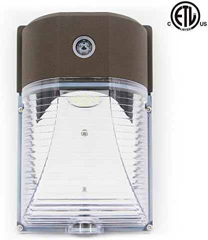 BWL 18W Led Wall Pack Light, Dusk to down 100-150W HPS/HID Replacement, 5000K Daylight White, 2000Lumen, Life Span 50000H, Ip65 Waterproof Security Area Lighting, 5 Years Warranty