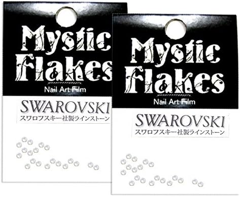 Amazon ミスティックフレース ネイル用ストーン スワロフスキーラインストーン ホワイトオパール 2mm p 2個セット ミスティックフレークス Mysticflakes ラインストーン 通販