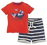 Fiream Boys Summer Cotton Cute T-shirts and Short Sets T-shirt&Panties 2 packs(2303TZ,3T)