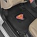 BDK Warner Bros DC Comics Superman Superhero Car Accessories - All Weather Heavy Duty Rubber Liners - Anti-Slip 27 x 18 in Car Mats - Universal Fit Floor Mats