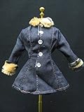 Barbie Doll Clothes Dress: Winter Coat with Fur Collar Fit 11.5 Inch Barbie Dolls