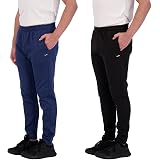 Unipro Mens 2 Pack Tricot Jogger Active 