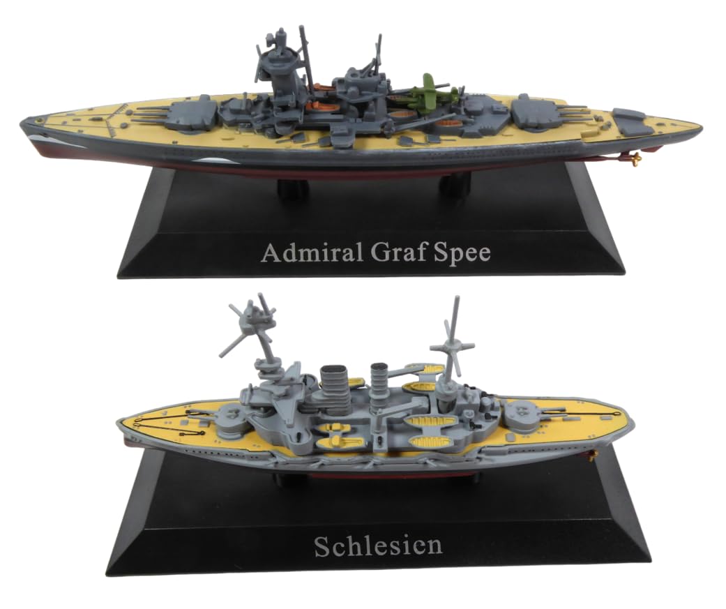 OPO 10 - Lot of 2 warships 1/1250: Admiral Graf Spee + Schlesien / WSL51 / WS3+25