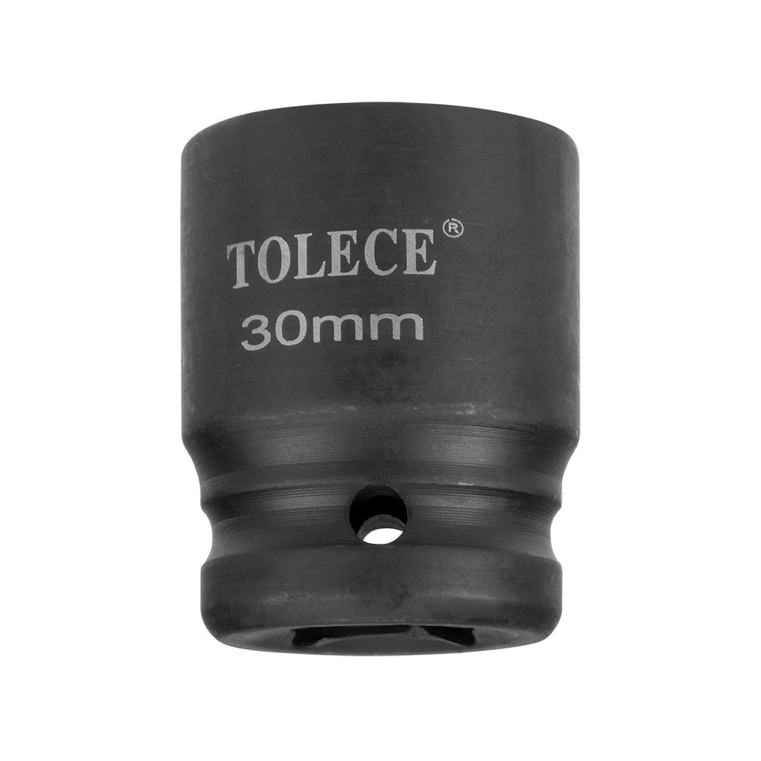 Sourcingmap 3/4-Inch Drive by 30mm 6-Point Shallow Impact Socket, for Ratchets, Torque Electric Wrenches, Cr-Mo, Metric