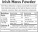 Irish Moss Powder | 1 Pound | Organic Seaweed Powder | Maine Coast Sea Vegetables