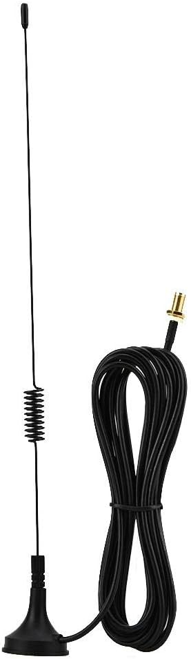 Car Radio Antenna, UT-102UV Dual-frequency SMA-Famale U/VHF Magnetic Car Radio Antenna Fit for BAOFENG UV5R 888s