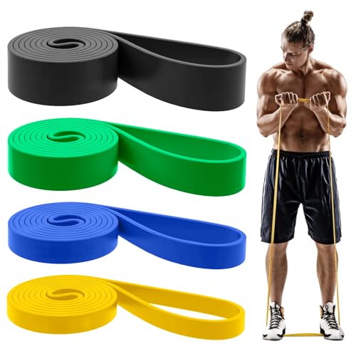 Pull Up Bands, Resistance Bands for Men & Women - Pull Up Assist Bands for Exercise, Workout, Body Stretching & Physical Therapy - Colorful