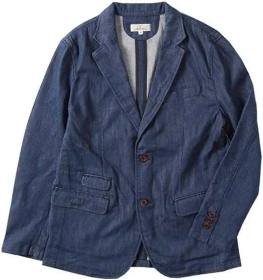 Amazon Japan Blue Jeans ジャパンブルージーンズ メンズ デニム テーラード ジャケット クラシック アウター ブルゾン ジャパンブルー Made In Japan J コート ジャケット 通販