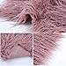 Outgeek Newborn Baby Photography Props Blanket Long Hair Photography Wrap Shaggy Area Rug Baby Photo Prop (Purple)