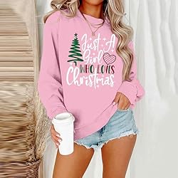 Deal Oversized Womens Christmas Sweatshirt 3D Ugly