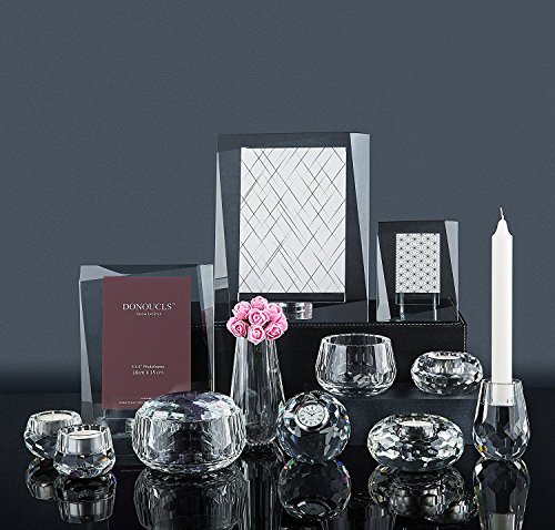 4 Donoucls+Crystal+Silver+plate+Christmas+Decorations