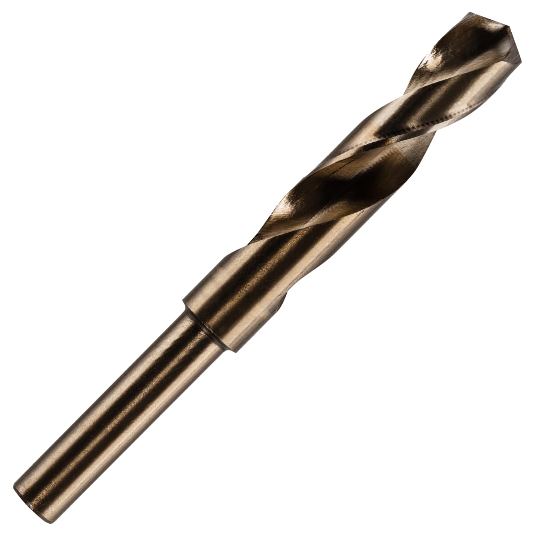 18mm HSS Cobalt Blacksmith Drill Bit - Reduced Shank Drill For Stainless Steel & Hard Metals