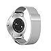 Shangpule Replacement Bands for Withings Nokia Steel HR Tracker, Stainless Steel Metal Bracelet Strap for Withings Nokia Steel HR 40mm/36mm (Milanese Silver, 36mm)