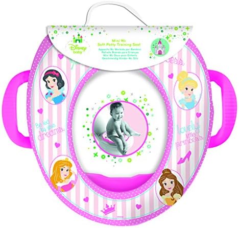 Disney Princess Mini WC Soft Potty Training Seat with Handles