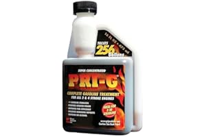 SAFECASTLE PRI G 32 oz Fuel Stabilizer | Lubricity | Stability Diesel Treatment | Complete Gasoline Treatment for All 2 & 4 Stroke Engines