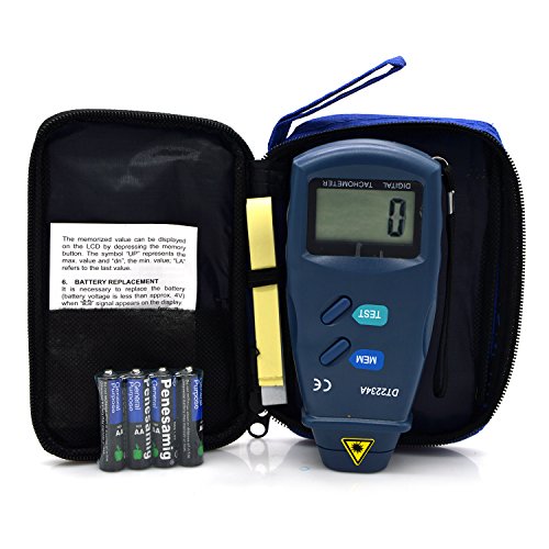 Buy Digital Tachometer,Beyoung(TM) DT2234A Portable Mini Handheld 5