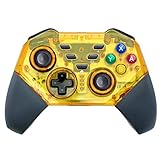 BestOff Wireless Controller for Switch Pro Gamepad Dual Motor Dual Vibration Shock Joystick for Switch/PC