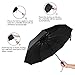 marsboy Travel Umbrella, 10 Ribs Auto Open Close Compact Travel Umbrella, Lightweight Folding Windproof Automatic Travel Umbrella with Heavy Duty, Fits in Luggage and Handbag