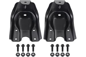 2 PCS Rear Leaf Spring Hanger Shackle Bracket Repair Kit for 88-99 Chevrolet C1500 C2500 GMC C1500 C2500 722-007
