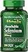 Puritan's Pride Absorbable Selenium 200 mcg-200 Softgels