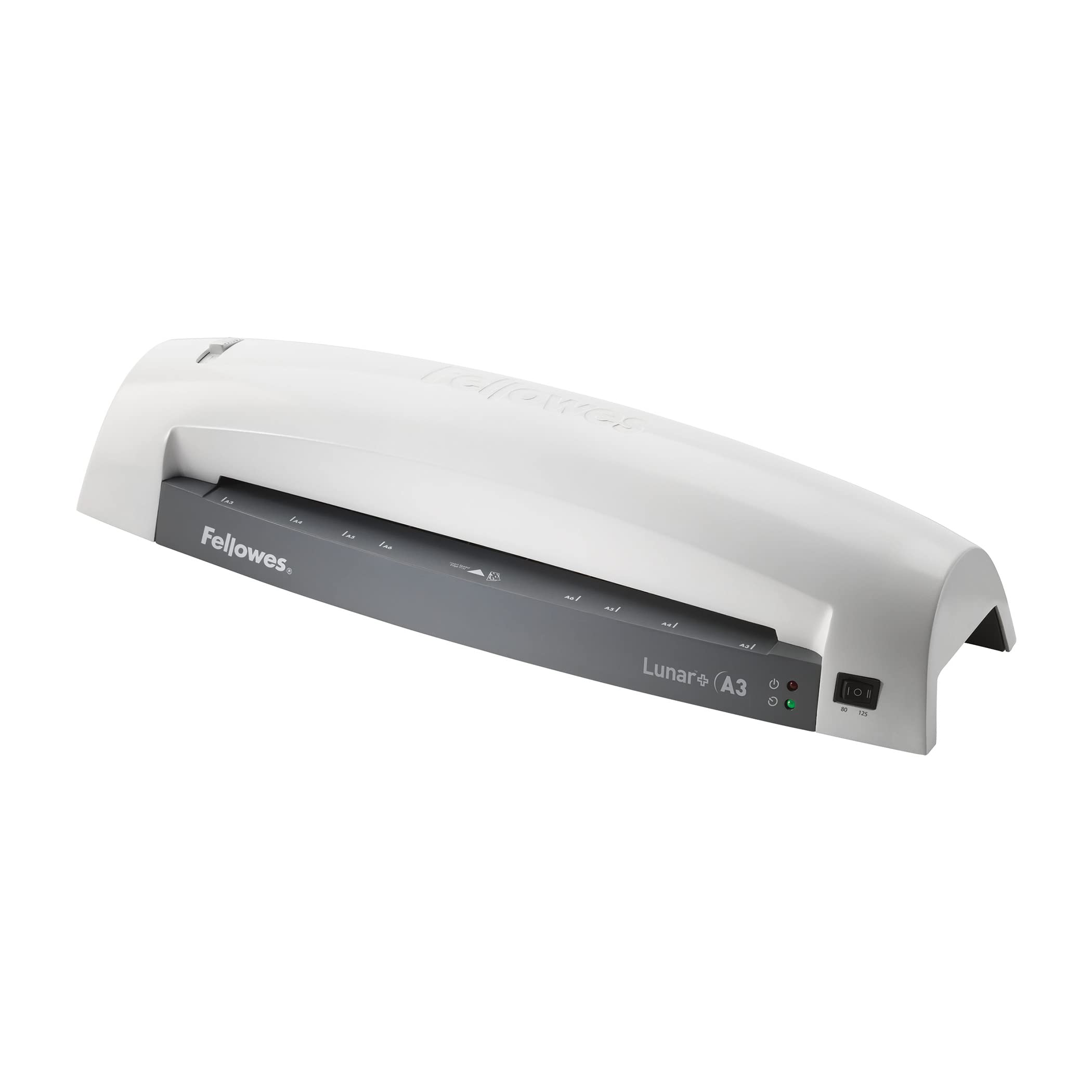 Fellowes Lunar Jam Free A3 Laminator Machine for Home Use - 4 Minute Warm Up Time – 80-125 Micron – White