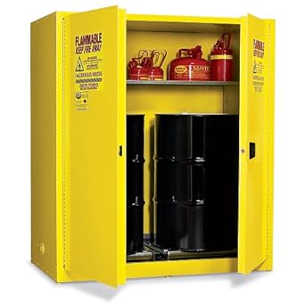 Eagle Haz1955 Drum Storage Safety Cabinet For Flammable Liquids 2