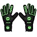 FitsT4 Sports Youth Adult Goalie Goalkeeper Soccer Gloves 3.5+3MM Super Grip Latex Finger Support Performance Glove Level 3.5 Prevent Injuries