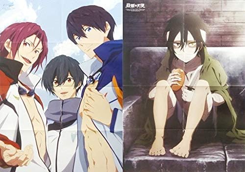 Amazon Free Dive To The Future 殺戮の天使 A1サイズ超特大両面ポスター 七瀬遙 松岡凛 桐嶋郁弥 アイザック フォスター 島崎信長 宮野真守 アニメ 萌えグッズ 通販