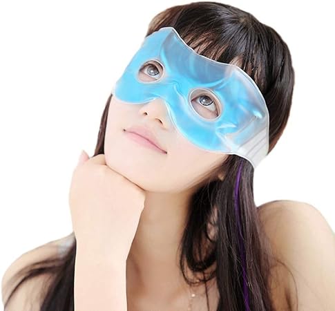 Sleeping Maschera Per Gli Occhi Maschera For Gli Occhi Di Ghiaccio Raffreddamento Facciale Rilassante Benda Bendata Maschera For Occhi Gonfi Cerchi Scuri Mal Di Testa Emicrania Rilievo Dello Stress Do Amazon It Sport