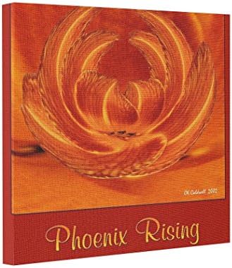 Butter Tisse Gallery Wrapped Canvas Phoenix Rising Lily Cheap Painting Canvas