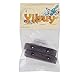 Yibuy 2PCS Bass Guitar Thumb Rest Rosewood Finger Rest Thumbrest with Screws