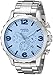 Fossil Men's JR1509 Nate Chronograph Crystal Blue Stainless Steel Watch