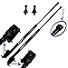 Two Rear Hatch Gas Charged Lift Supports for 2012-2016 Subaru Impreza Wagon, 2012-2016 Subaru Impreza Hatchback. Left and Right Side. WGS-675-676