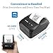 NETUM Wireless Bluetooth Receipt Thermal Printer, Portable Personal Bill Printer 2 Inches 58mm Mini USB POS Printer for Restaurant Sales Retail Compatible with Android/iOS/PC/Windows/Linux