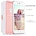 DUEDUE Case Compatible iPhone 6s Plus, iPhone 6 Plus, Floral Pineapple Slim Case Hybrid Hard PC Soft Silicone Anti-Scratch Glossy Shockproof Protective Case for Woman Girls,Rose Gold