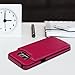 Galaxy S8 Plus Case (Not S8), MOLLYCOOCLE PU Leather Wallett Magnetic Clasp Clamshell Holster Case Silm Fit TPU Black Inner Bumper Credit Card Slots Shell Case for Samsung Galaxy S8 Plus, Hot Pink