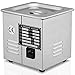 Mophorn Ultrasonic Cleaner 1.3L Total 110W Ultrasonic Parts Cleaner Professional Stainless Steel Industrial Ultrasonic Cleaner Jewelry Cleaner with Heater Timer(1.3L)