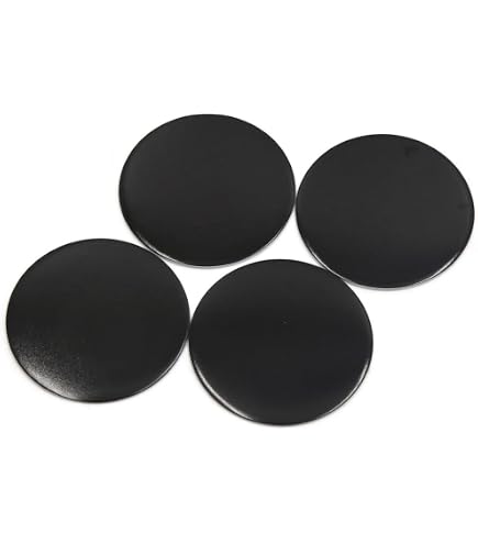 Cache-Moyeu De Roue En Fibre De Carbone 64 Mm – Look Sport Noir Mat, Encliquetage Facile, Universel Pour La Plupart Des Voitures