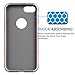 iPhone 7 Case, Tekcoo™ [TDuke Series] iPhone 7 (4.7 INCH) Protective Case Shock Absorbing Hard Hybrid Defender Glossy Cover [Scratch Proof] Plastic Shell + TPU Rubber Inner [Rose Gold/Grey]