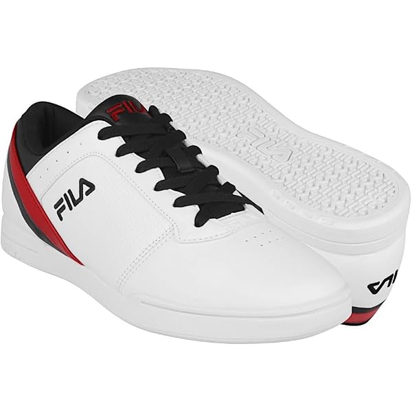 Fila Forlani Outline Flag Men\'s 7.5 White Motorsport Inspired Sneakers White NIB 1dm00009-  main image 4