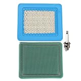 491588 491588S Air Pre Filter with Spark Plug For Briggs & Stratton 4915885 399959 271933 491435 3.5-6.5 HP Quantum Engine 625-1575 series Toro TXP Pace Mower Craftsman 6.75HP Coleman 5HP Generator