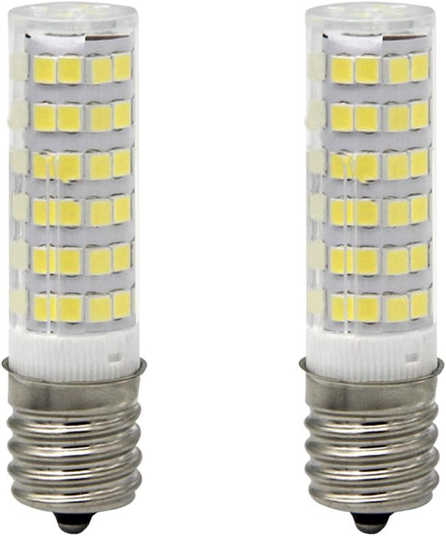 LED Daylight Bulb with E17 Intermediate Base,120 Volt,5000k,550lm,Equivalent 40w to 60 watt