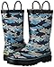 Western Chief Unisex-Child Shark Chomp Rain Boot-K Pull