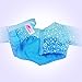 Ebuddy Ice and Snow Sparkle Princess Dress Clothes Fits 18 Inch Girl Doll