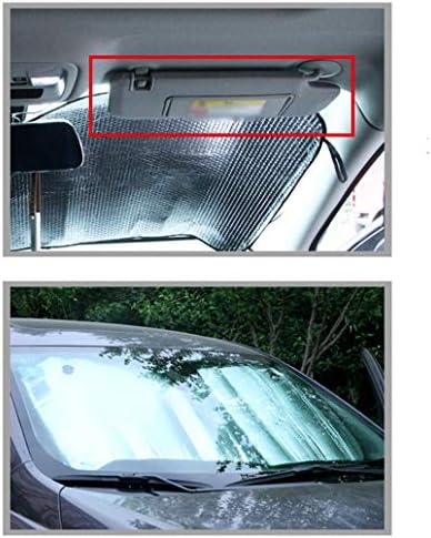 軽自動車用凍結防止カバー Chenmyi 車の日よけ フロントガラスフロントガラスカバー使用中シェーディングマット夏の光ブロック厚く露出銀を恐れていない 落葉対策 霜防止 Color Silver Size 140 70cm B0fw8sdl 1 578円