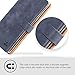 Snakehive Vintage Wallet for Samsung Galaxy Note 9 || Real Leather Wallet Phone Case || Genuine Leather with Viewing Stand & 3 Card Holder || Flip Folio Cover with Card Slot (Navy)