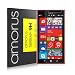 Nokia Lumia 1520 Screen Protector, Amorus Tempered Glass Screen Protector for Nokia Lumia 1520 ,9H Hardness 0.26mm 2.5D Round Edge Ultra Clear High Definition,Scratch Proof/Oil Resistance/Anti-Fingerprint/Bubble-Free - Easy to Install - Retail Packaging