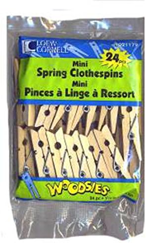 Mini Spring Clothes Pin-2-1/2" 24/pkg